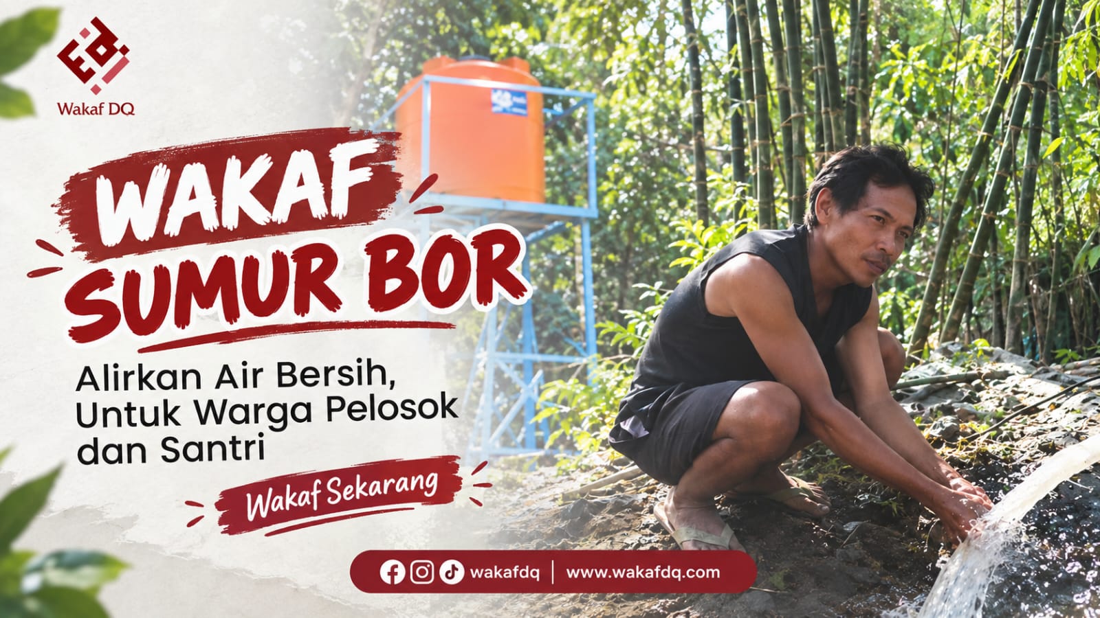 Wakaf Sumur Bor Untuk Santri dan Warga Di Pelosok Negeri