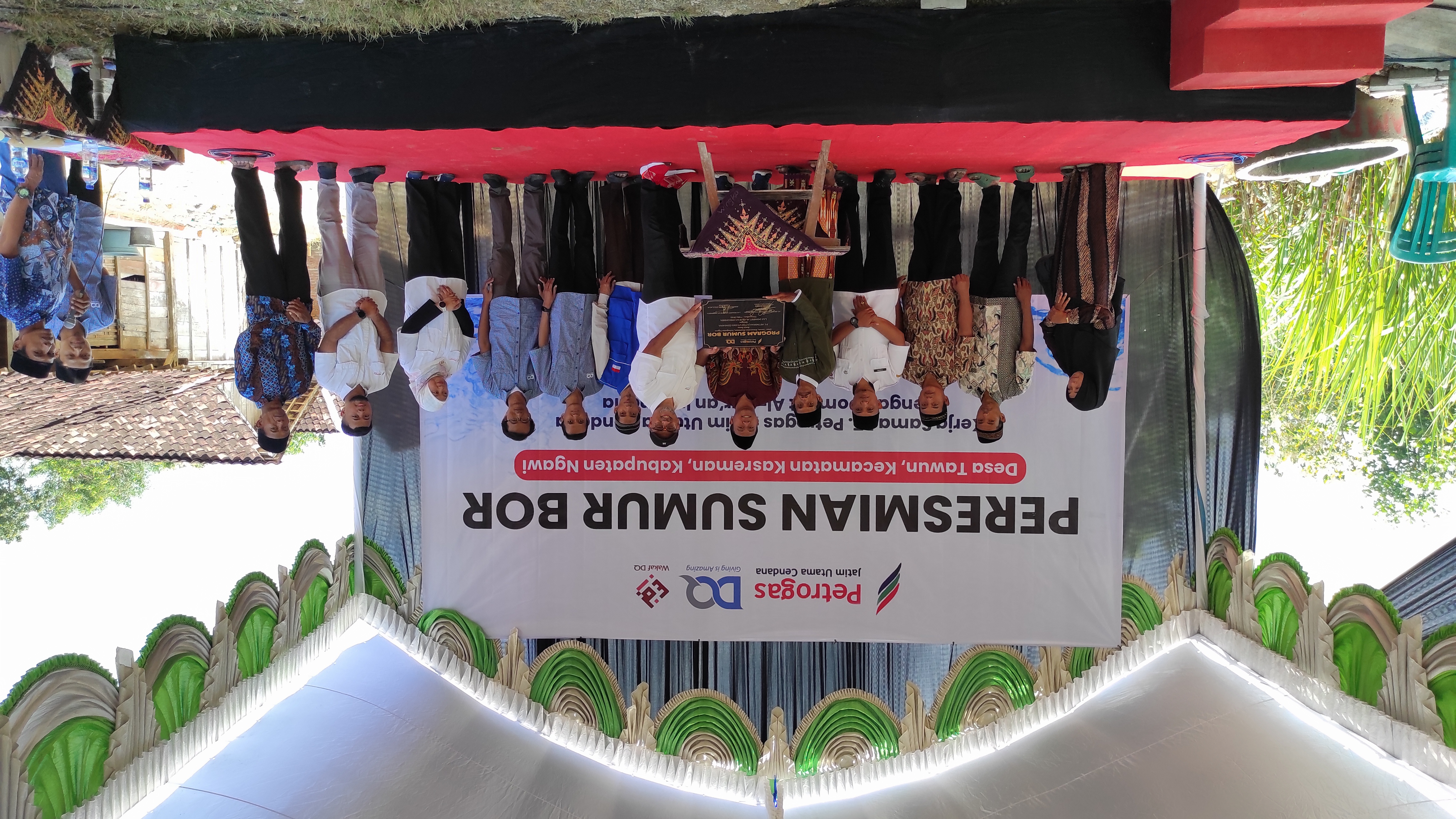Wakaf DQ Bersama LAZ DQ dan PT Petrogas Resmikan Sumur Bor, Warga Tawun Kini Lebih Mudah Mengakses Air Bersih